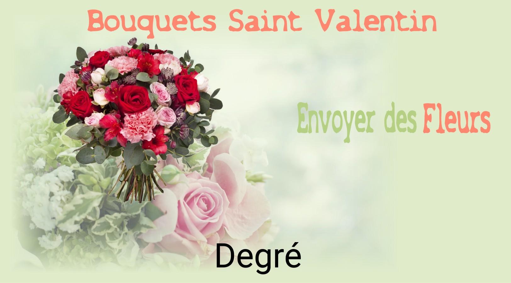 Roses de Saint-Valentin livrées à Degré